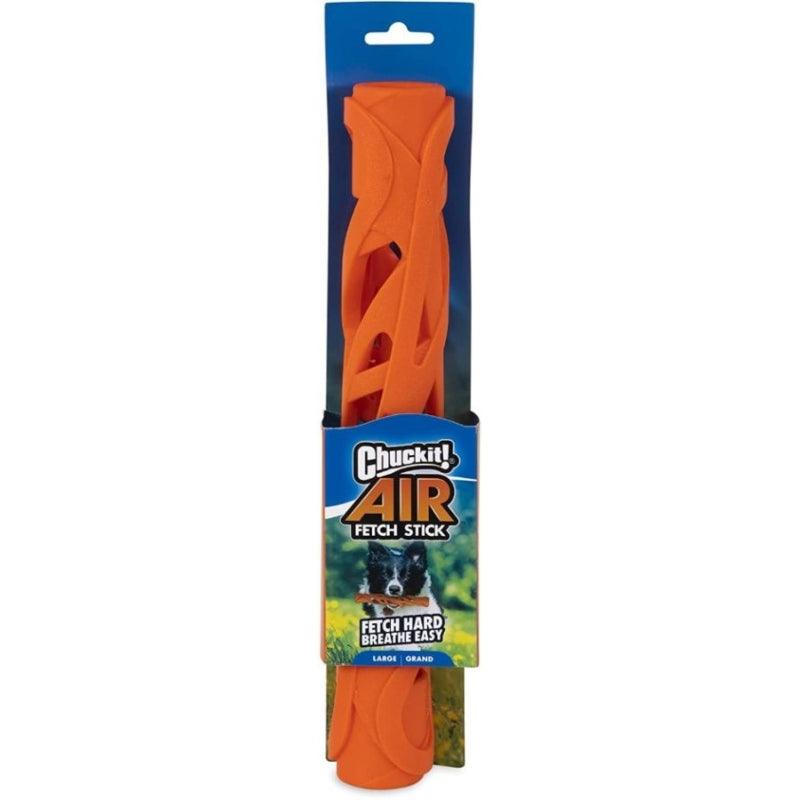 Chuckit Air Fetch Stick Fetch Hard Breath Easy Dog Toy - Large 1 Count - K9 Blood Bite
